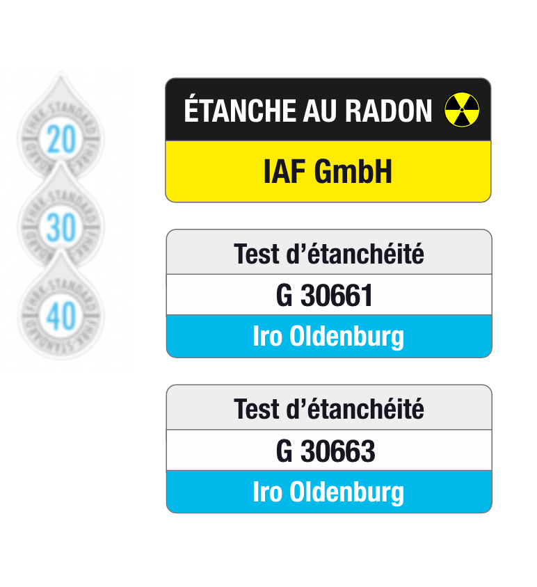 étanche radon